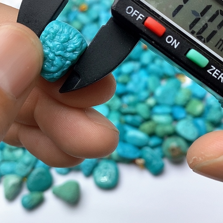 绿松石珠宝奇石未镶嵌