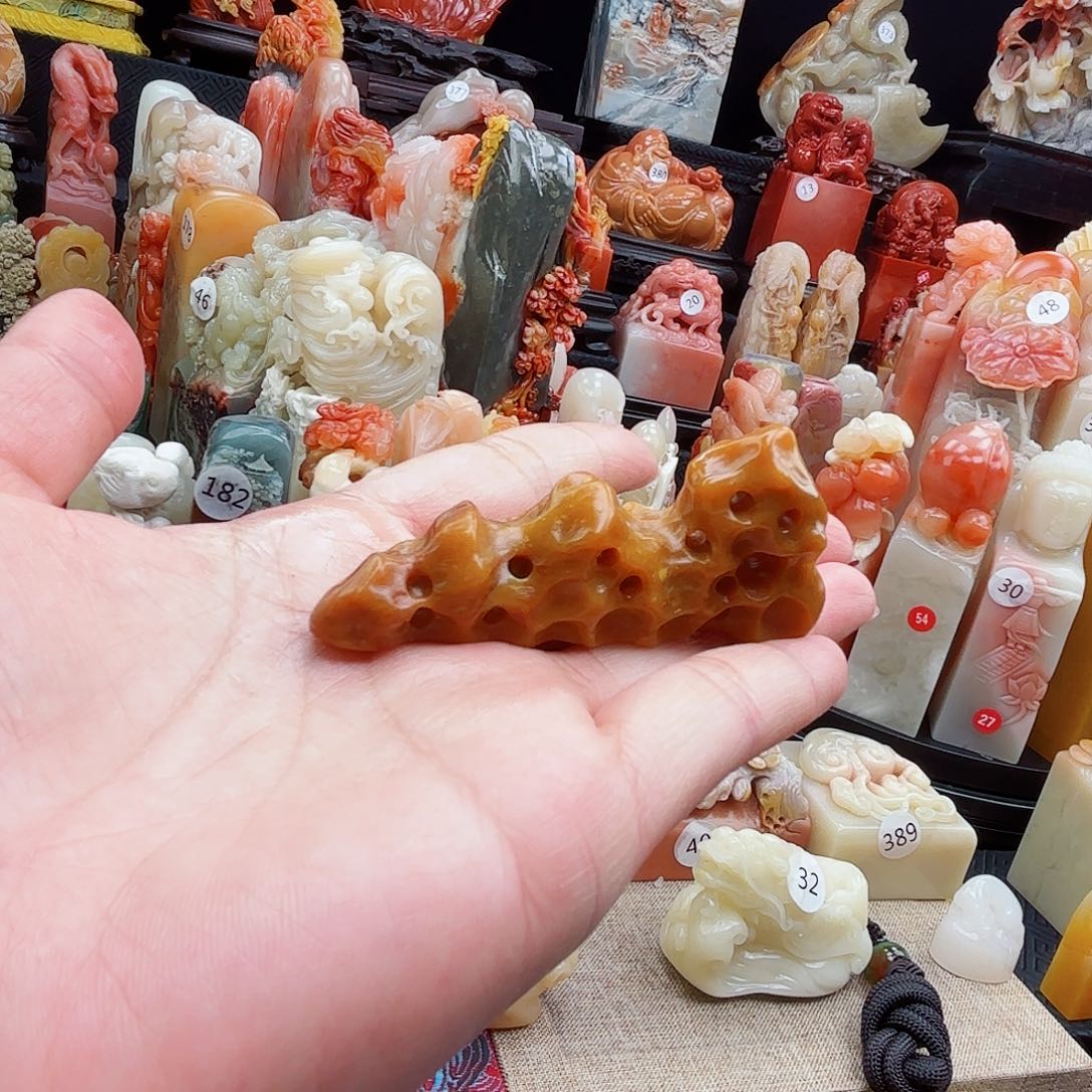 寿山石印石寿山石印章