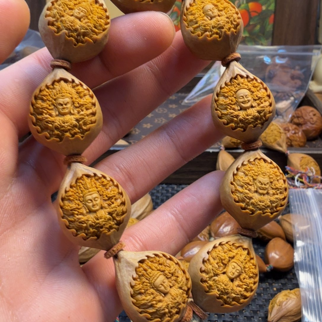 手串/手链橄榄核九龙万佛