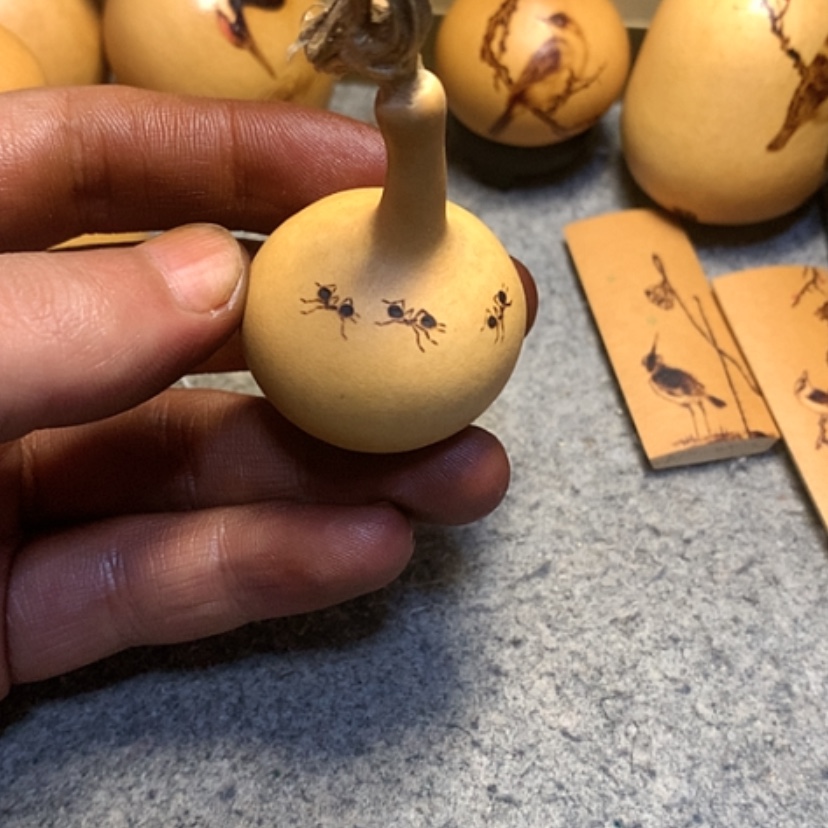 【闪购商品】4烙画葫芦