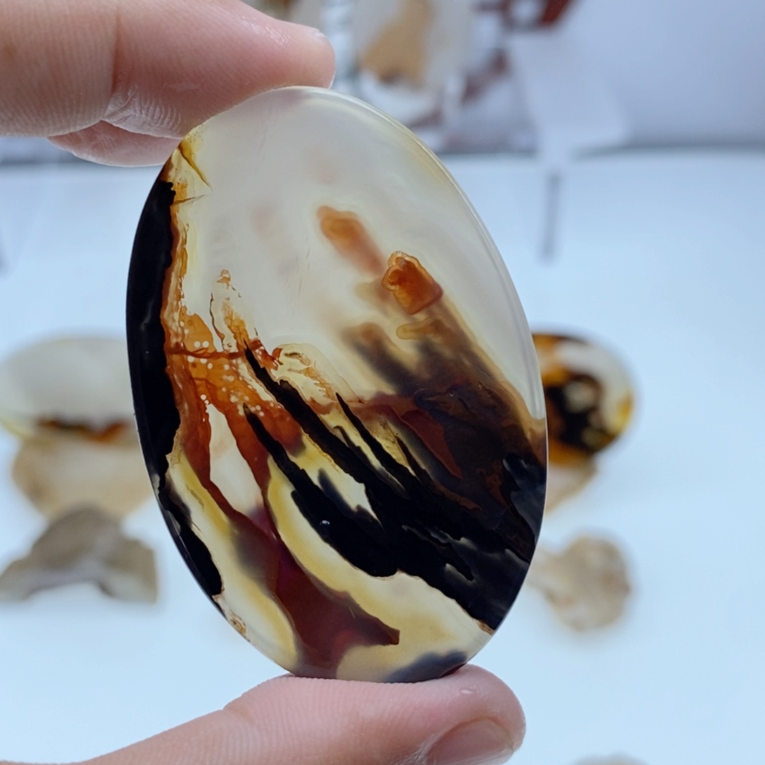 玛瑙/玉髓未镶嵌珠宝半成品