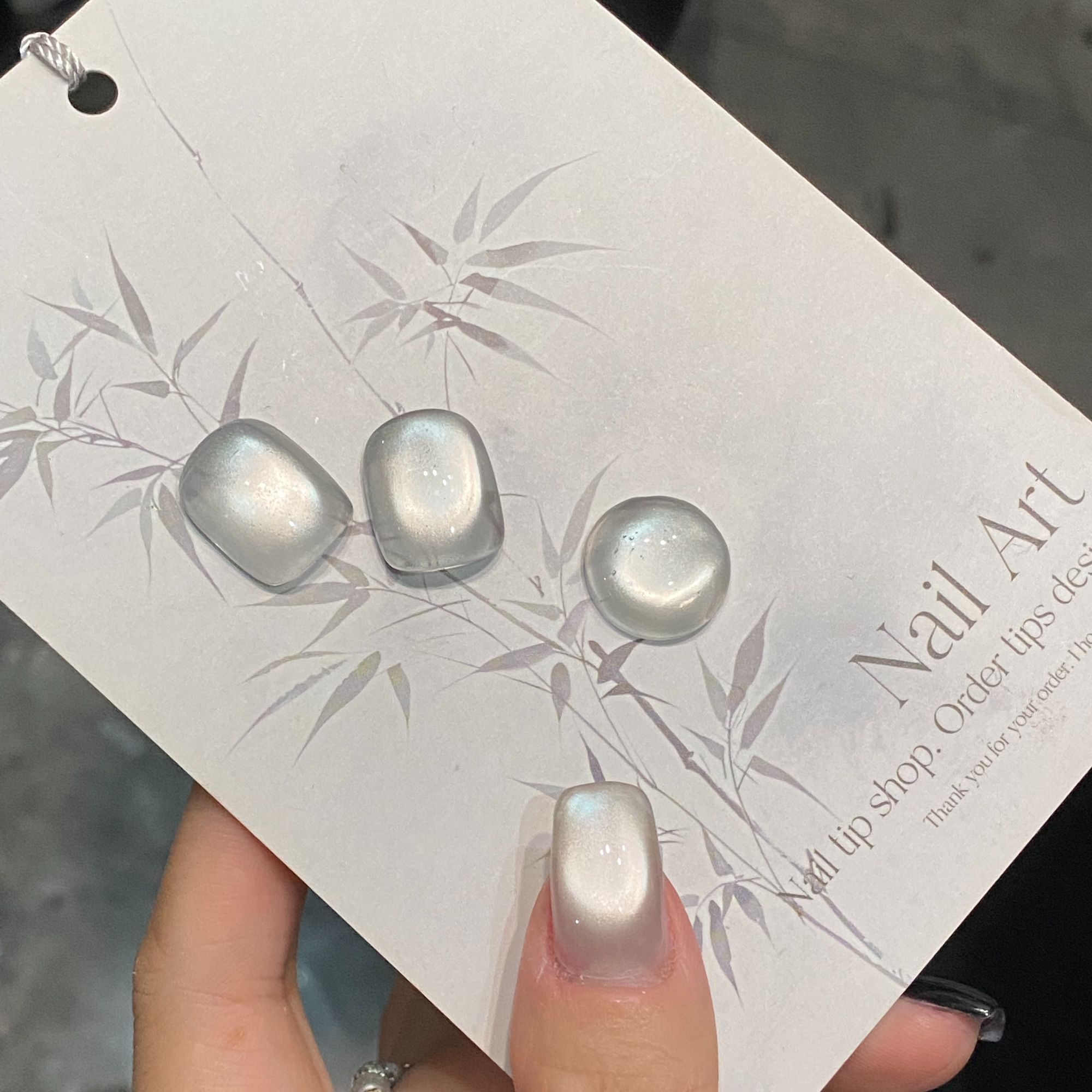 【娜娜专属】2025年秋冬爆款甄选银灰喵玻璃珠猫眼