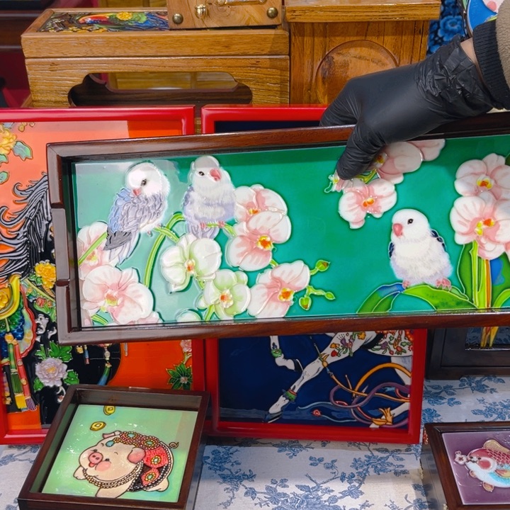 陶瓷瓷板画艺术作品