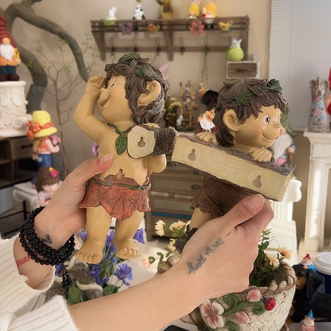 花园摆件红红火火