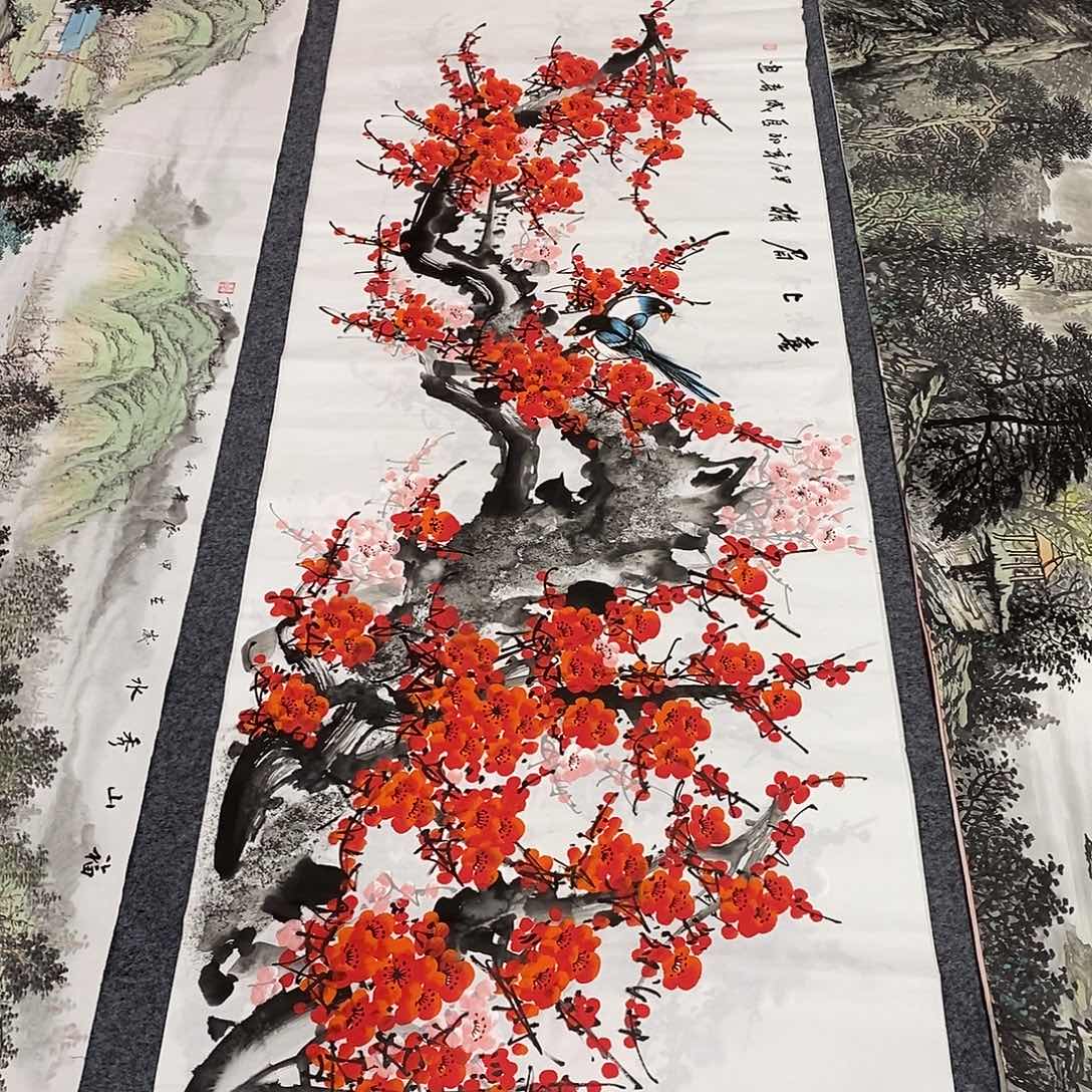 国画画画真的画画画画