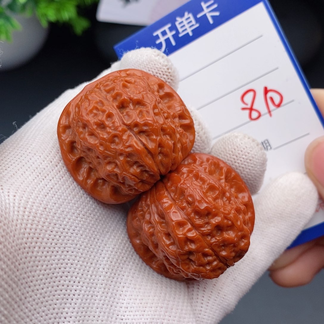 文玩核桃把件36血麒麟810