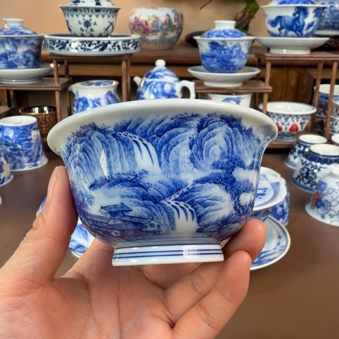 景德镇陶瓷手工手绘