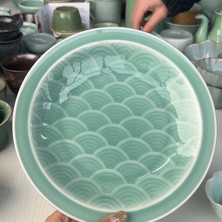 小米茶器龙泉青瓷