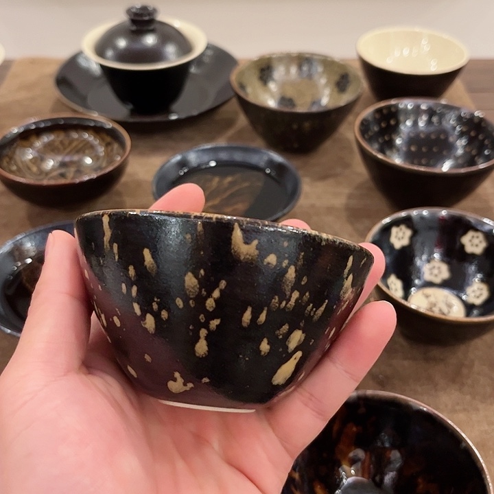 茶盏清**年吉州窑柴窑杯