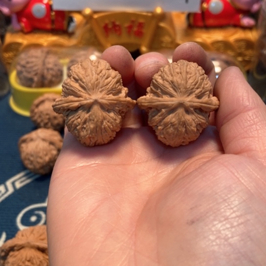 文玩核桃吊坠32小密纹