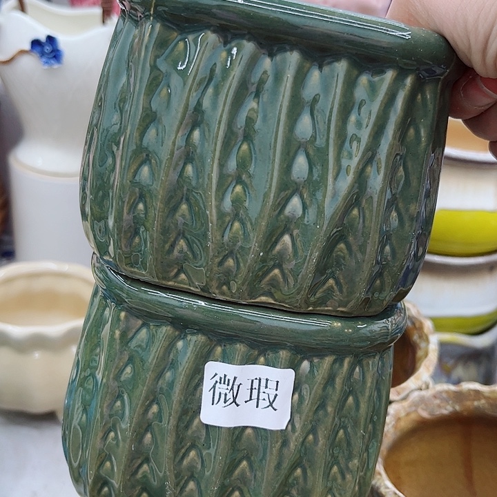 多肉绿植陶瓷花盆