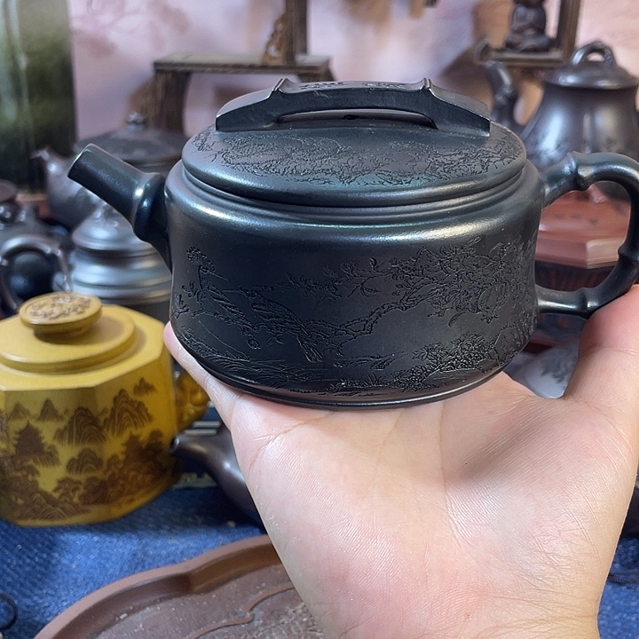 茶壶紫砂瑕疵紫砂茶具