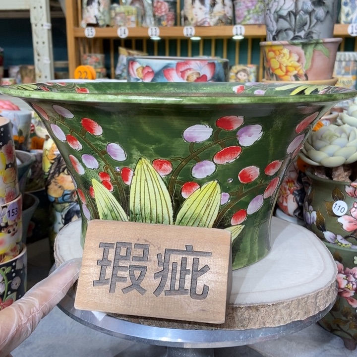 红陶景德镇艺术手绘作品