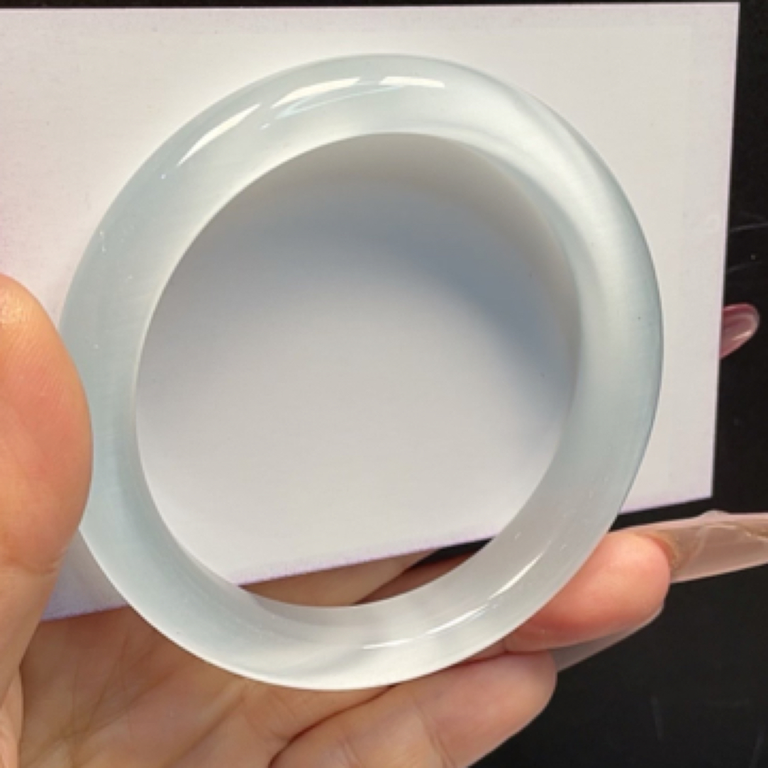 手镯 冰冰蓝 冰透显白 气质款 54圈口