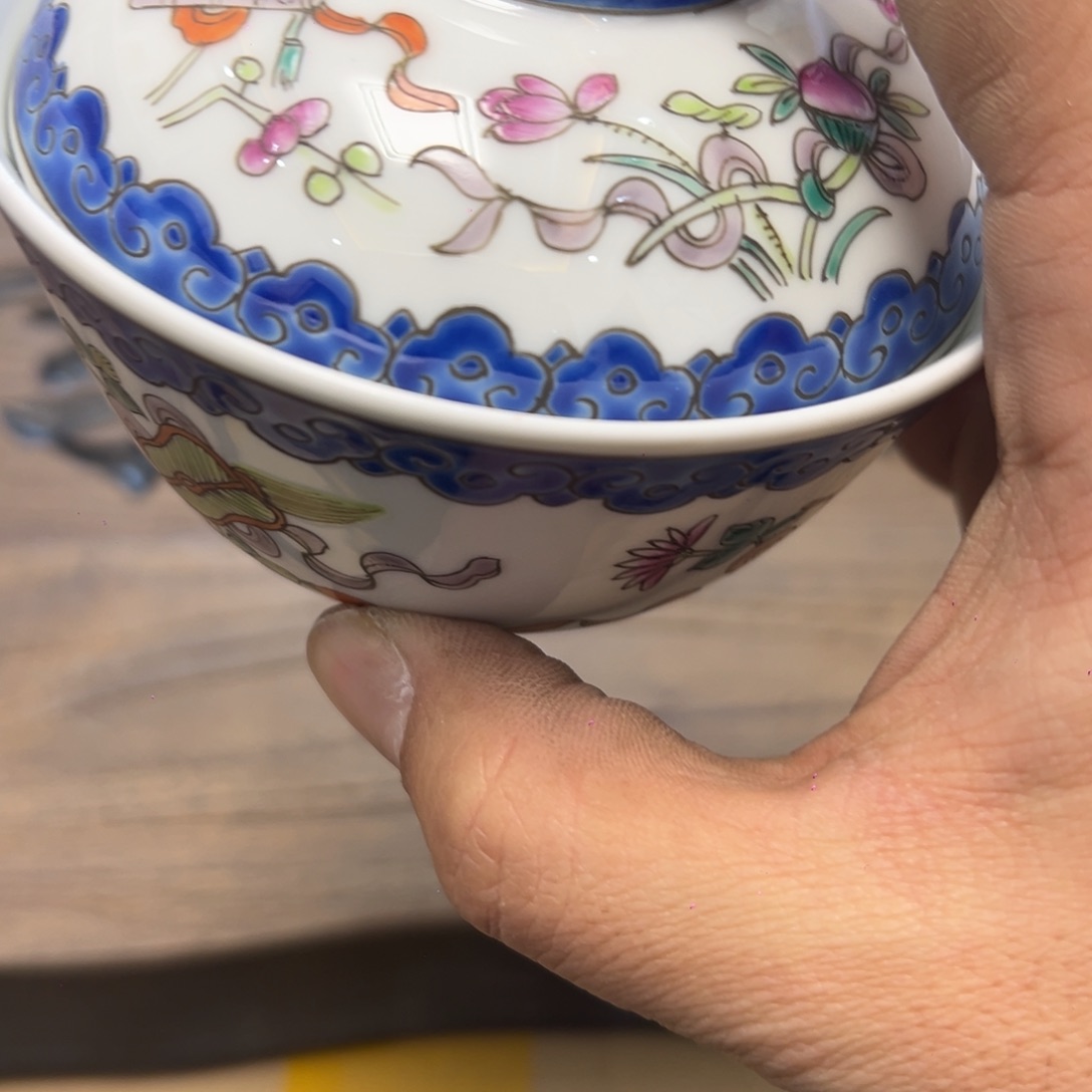 诗***意瓷片瓷器摆件、茶室雅器