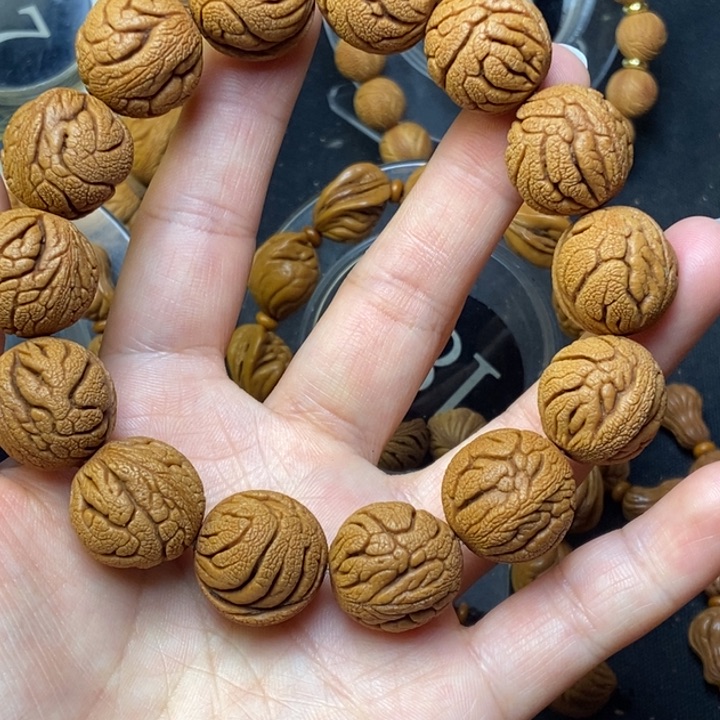 吊坠桃核秦岭龙纹桃核18尺寸