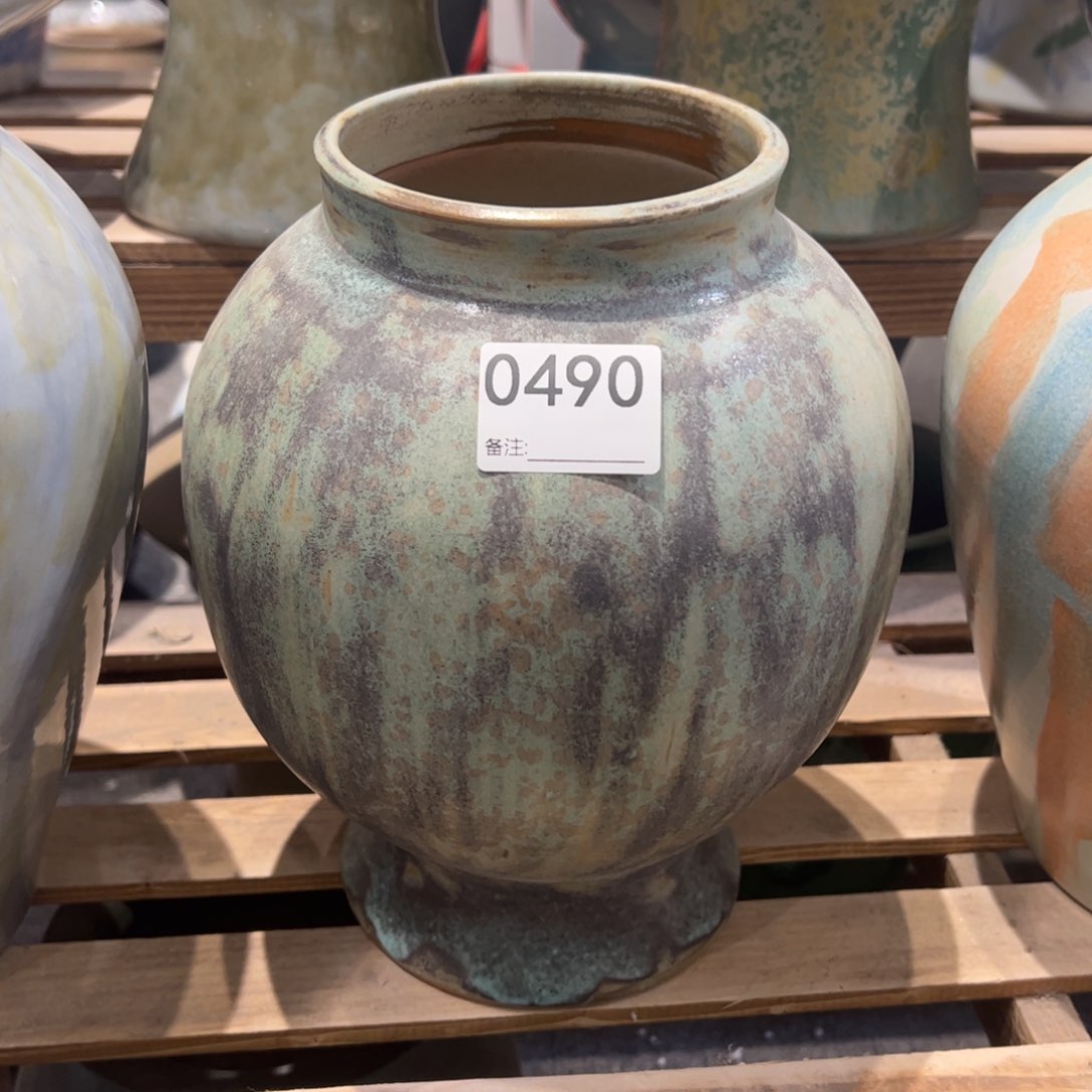 瓷片0490高25口9.5默认无孔的