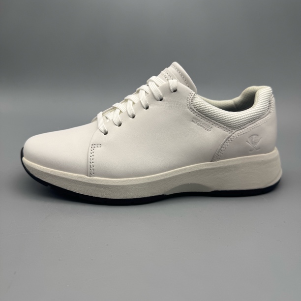 rockport/乐步 女款牛皮透气白色休闲鞋