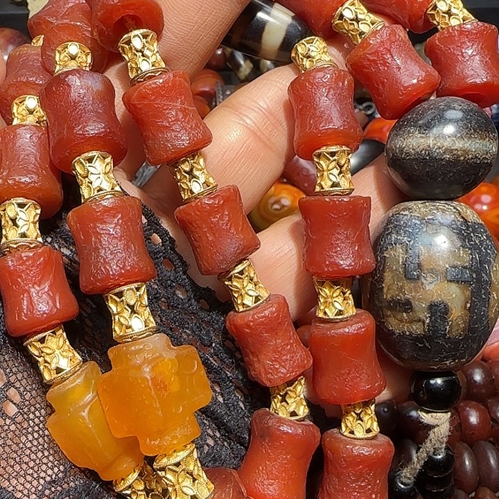 玛瑙/玉髓未镶嵌颈饰