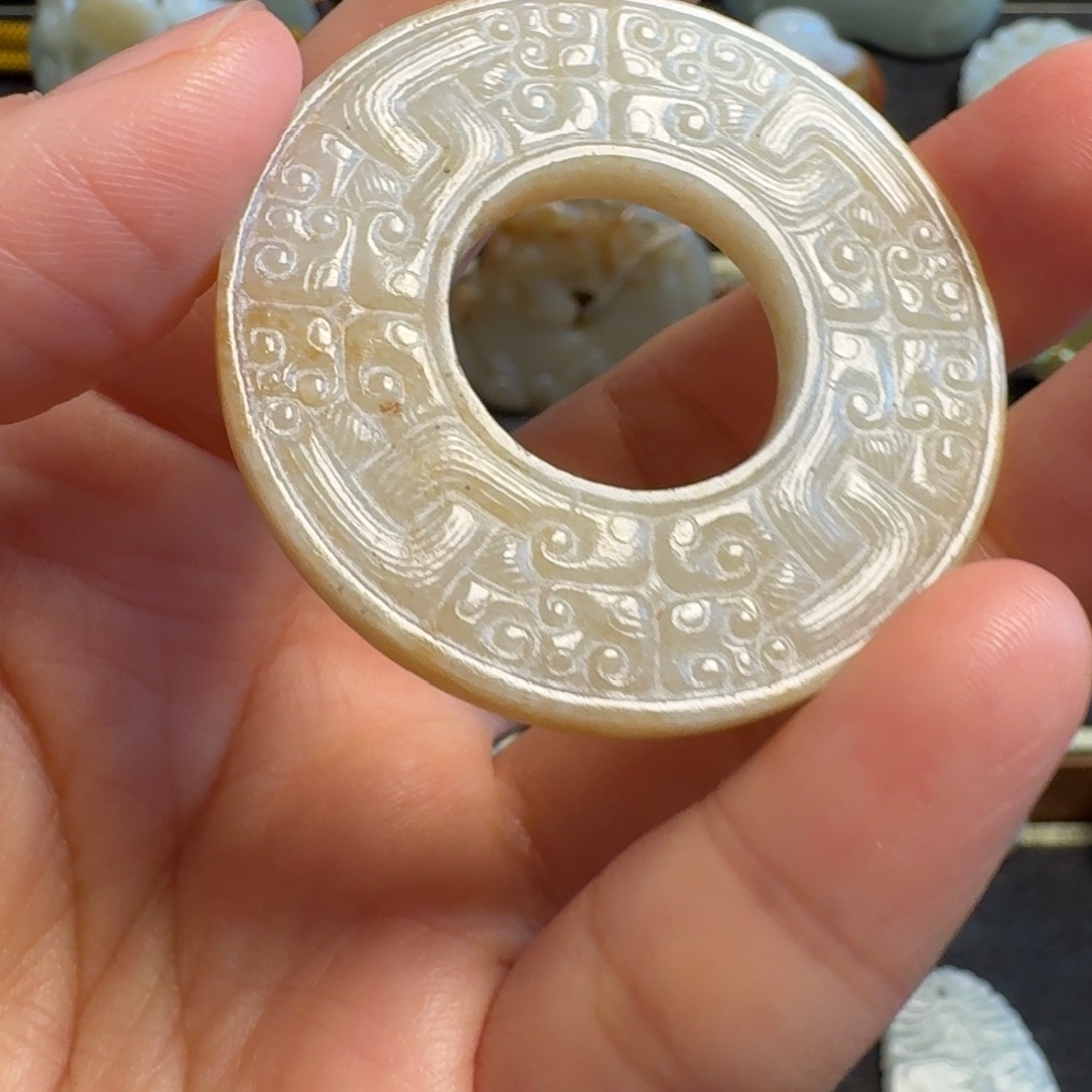 沙***者和田玉（糖玉）未镶嵌挂件