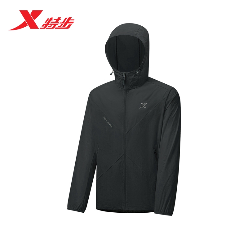 特步【王鹤棣同款】运动风衣MY SPEED外套男夹克975229140553