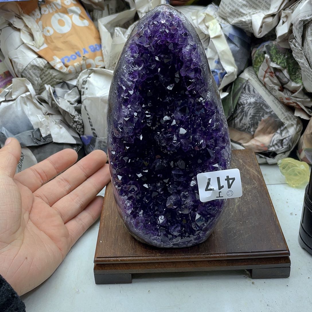 紫晶大型摆件（非配饰）未镶嵌