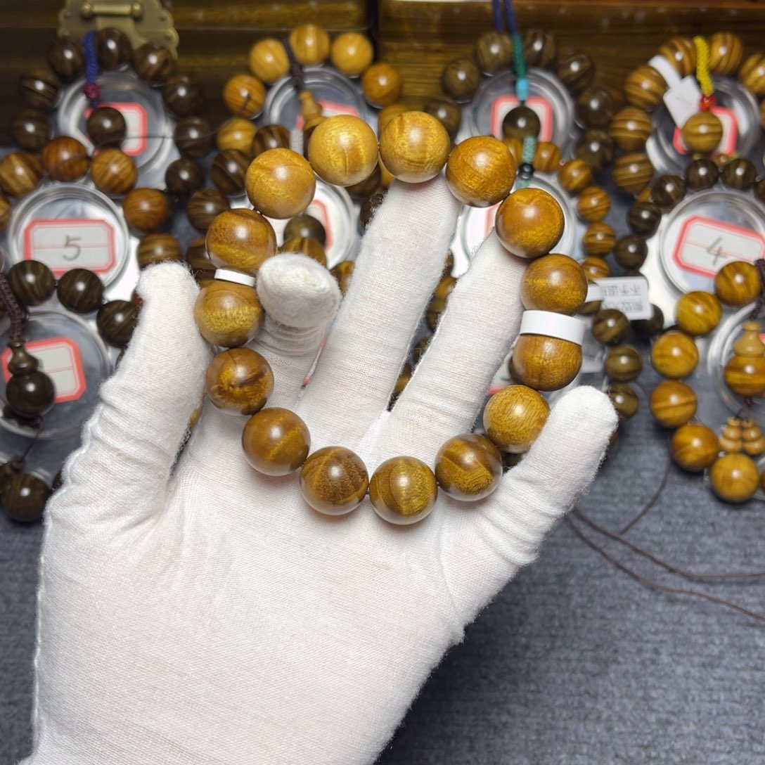 手串/手链楠木（金丝楠）枯木1.5水波68