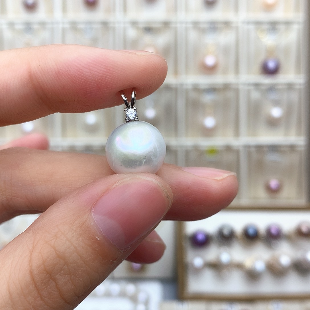 淡水珍珠颈饰合金