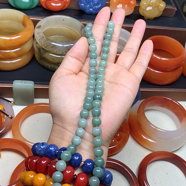 石英质玉未镶嵌手串