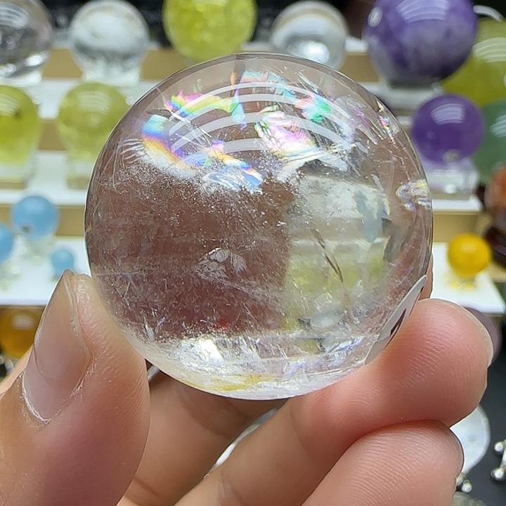 未镶嵌珠宝半成品水晶34.3mm