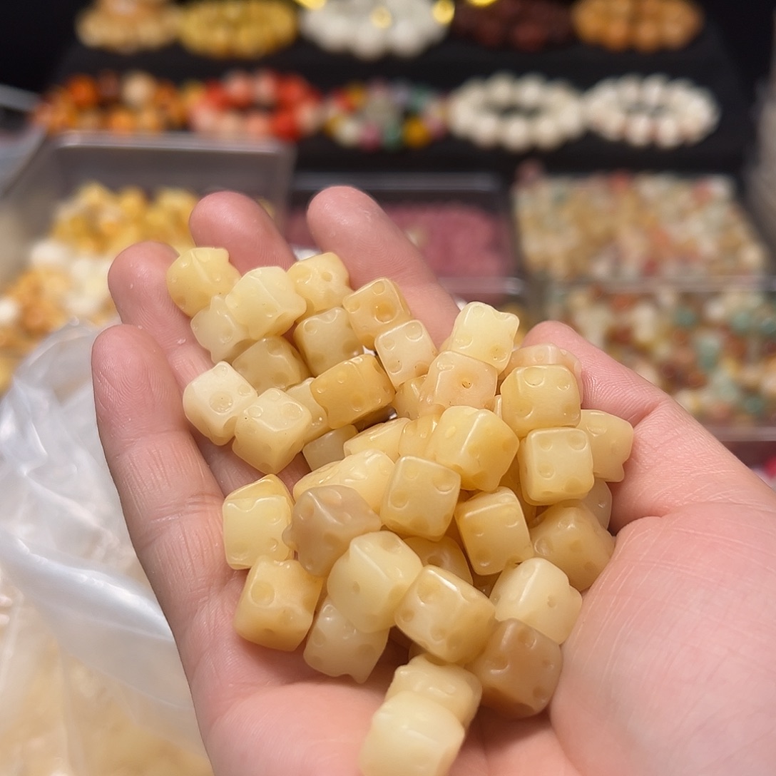 手串菩提根/象牙果20颗奶酪