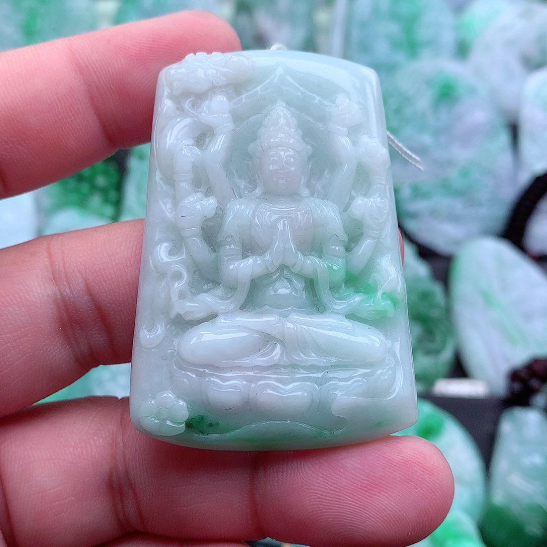 翡翠吊坠(不含链)未镶嵌