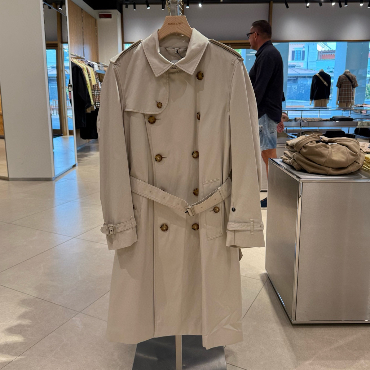 未使用 BURBERRY/博柏利 巴宝莉 男装 风衣 外套 80842171