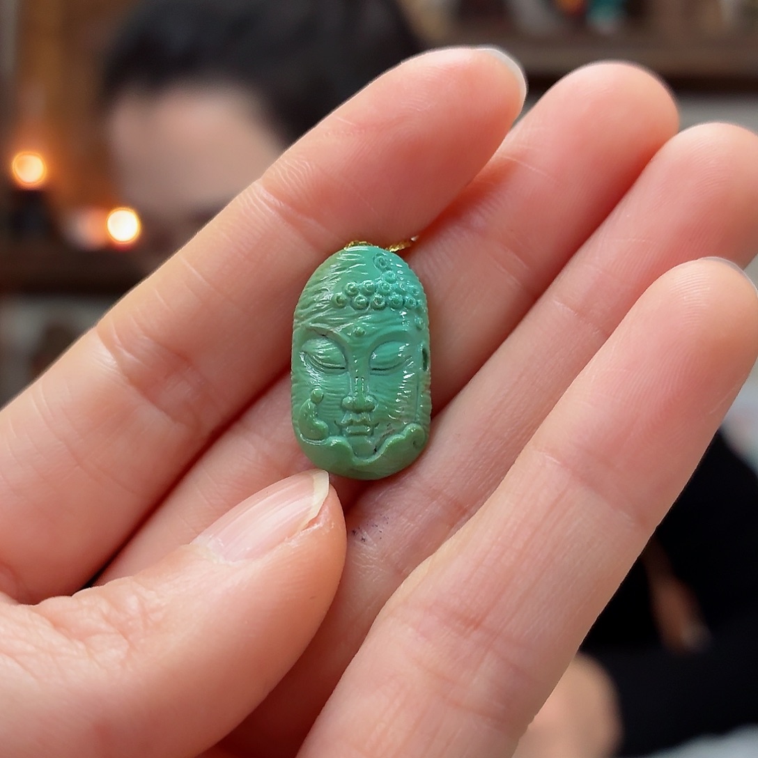 未镶嵌绿松石珠宝奇石