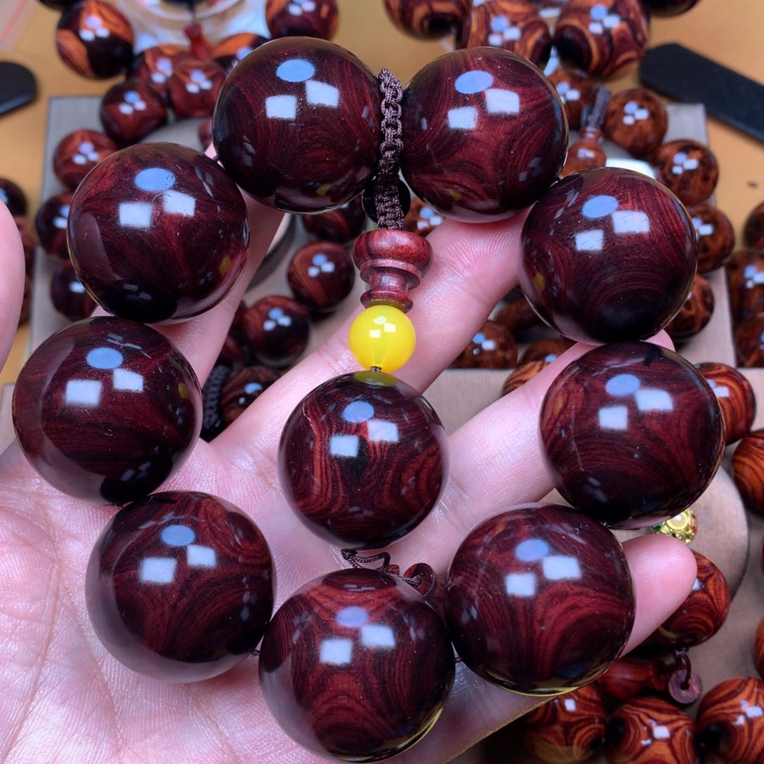 黄花梨/降香黄檀黄花梨手串3.0