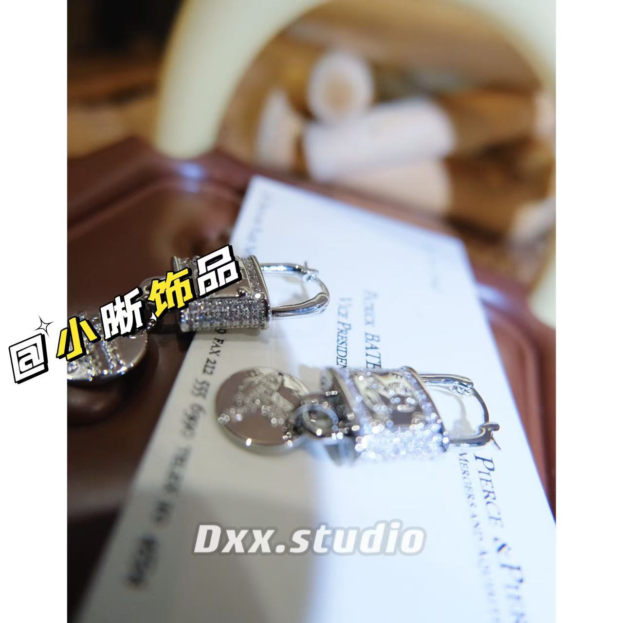 铜合金耳饰 DXX小晰饰品-新品-【星球】耳饰42977