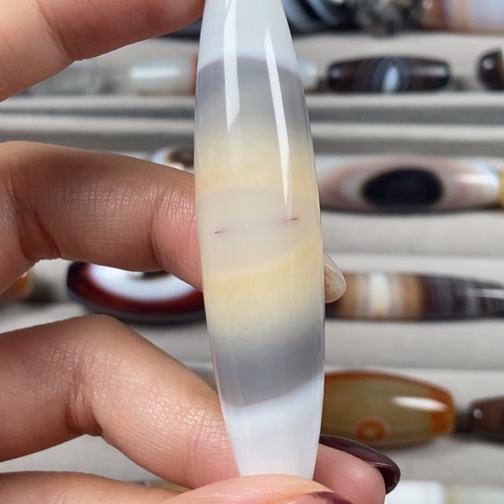 玛瑙/玉髓未镶嵌颈饰