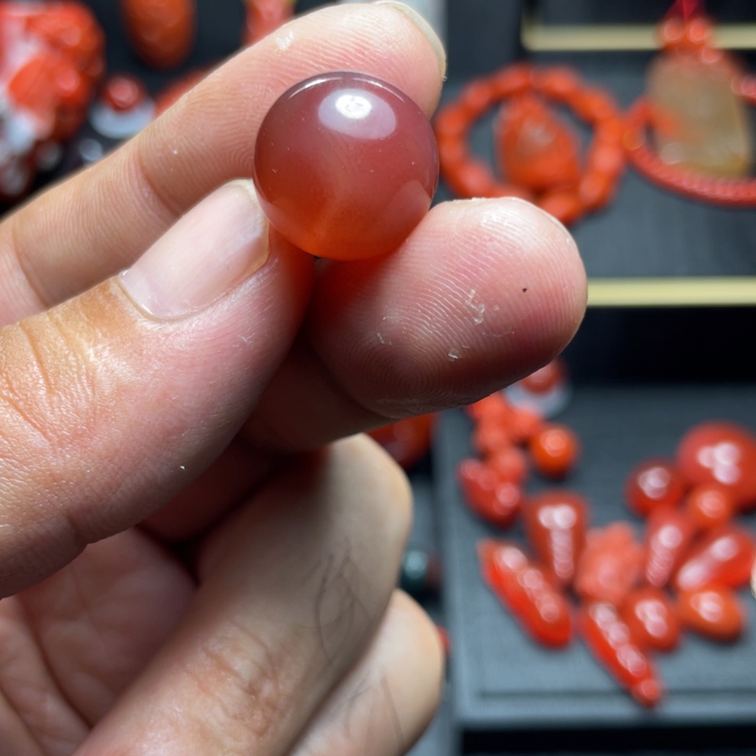 南红玛瑙未镶嵌配饰