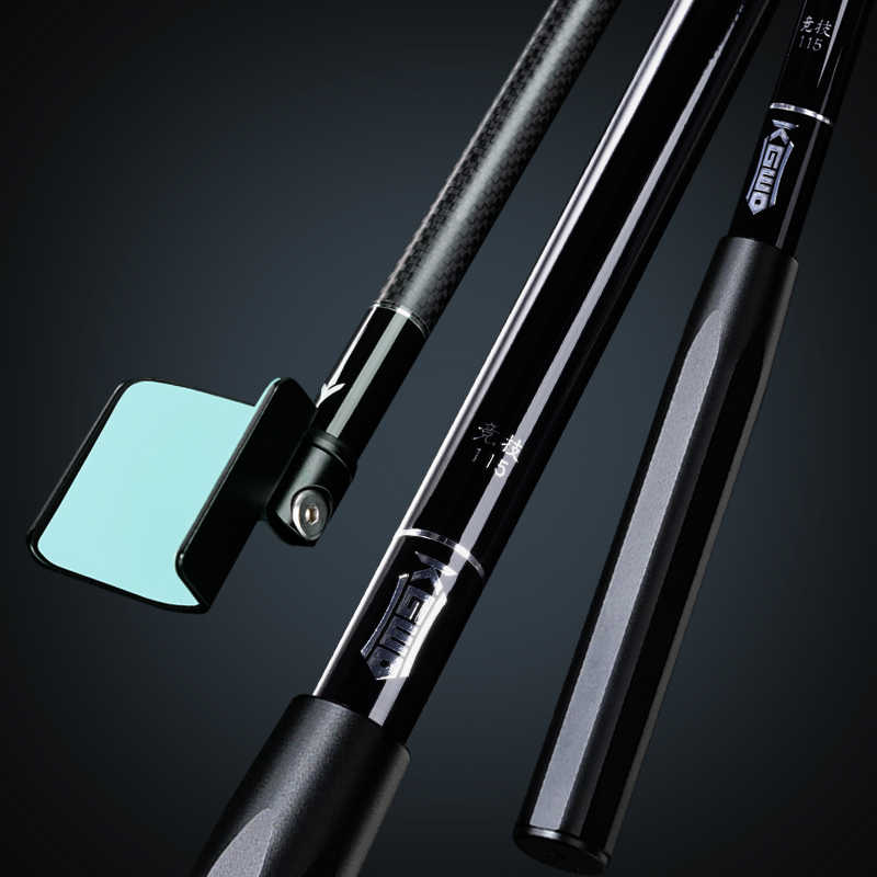 空钩悟道竞技支架黑坑独节炮台支架碳素超硬自动回弹鲢鳙鱼竿架杆