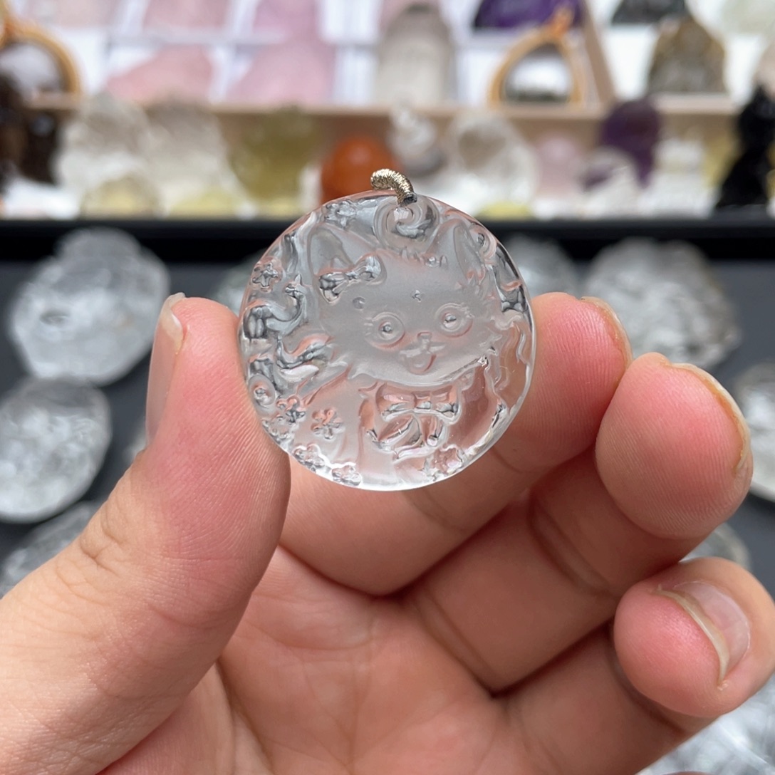 未镶嵌吊坠(不含链)水晶