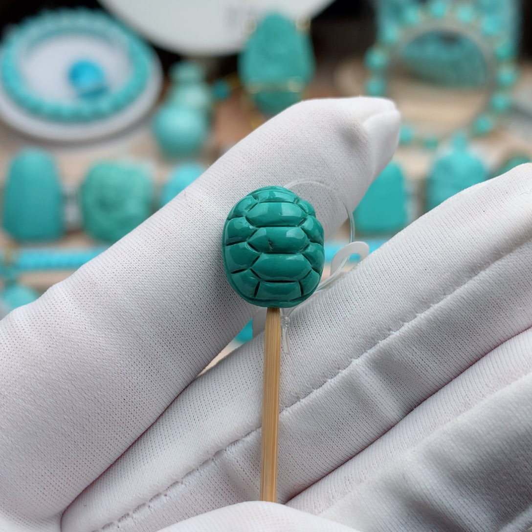 绿松石珠宝奇石未镶嵌