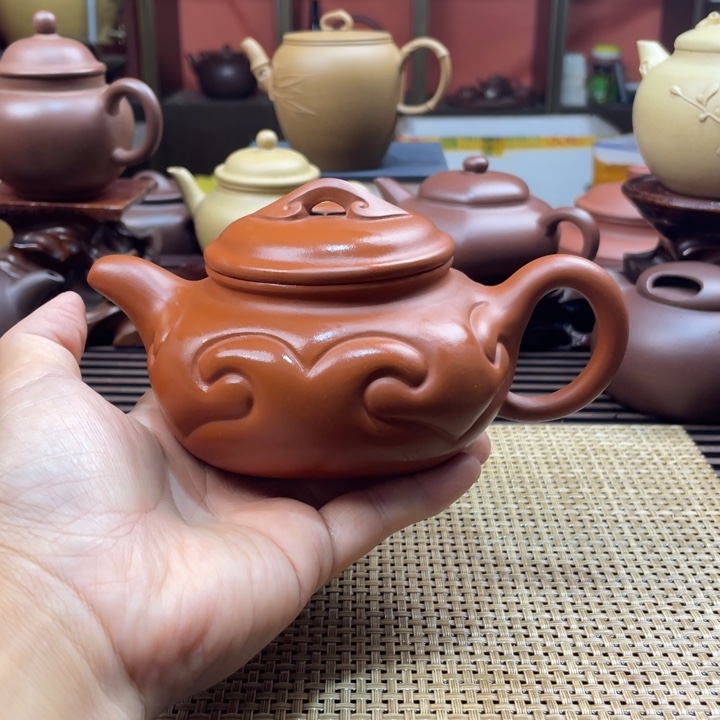 茶壶紫砂R****k朱泥微瑕