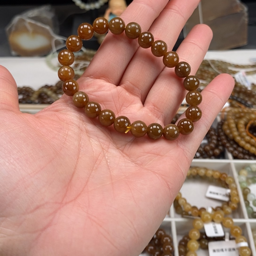 和田玉（糖玉）手串未镶嵌?****?