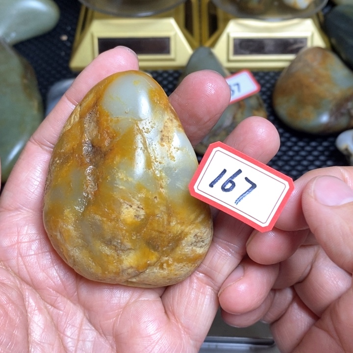 未镶嵌和田玉把件糖*167