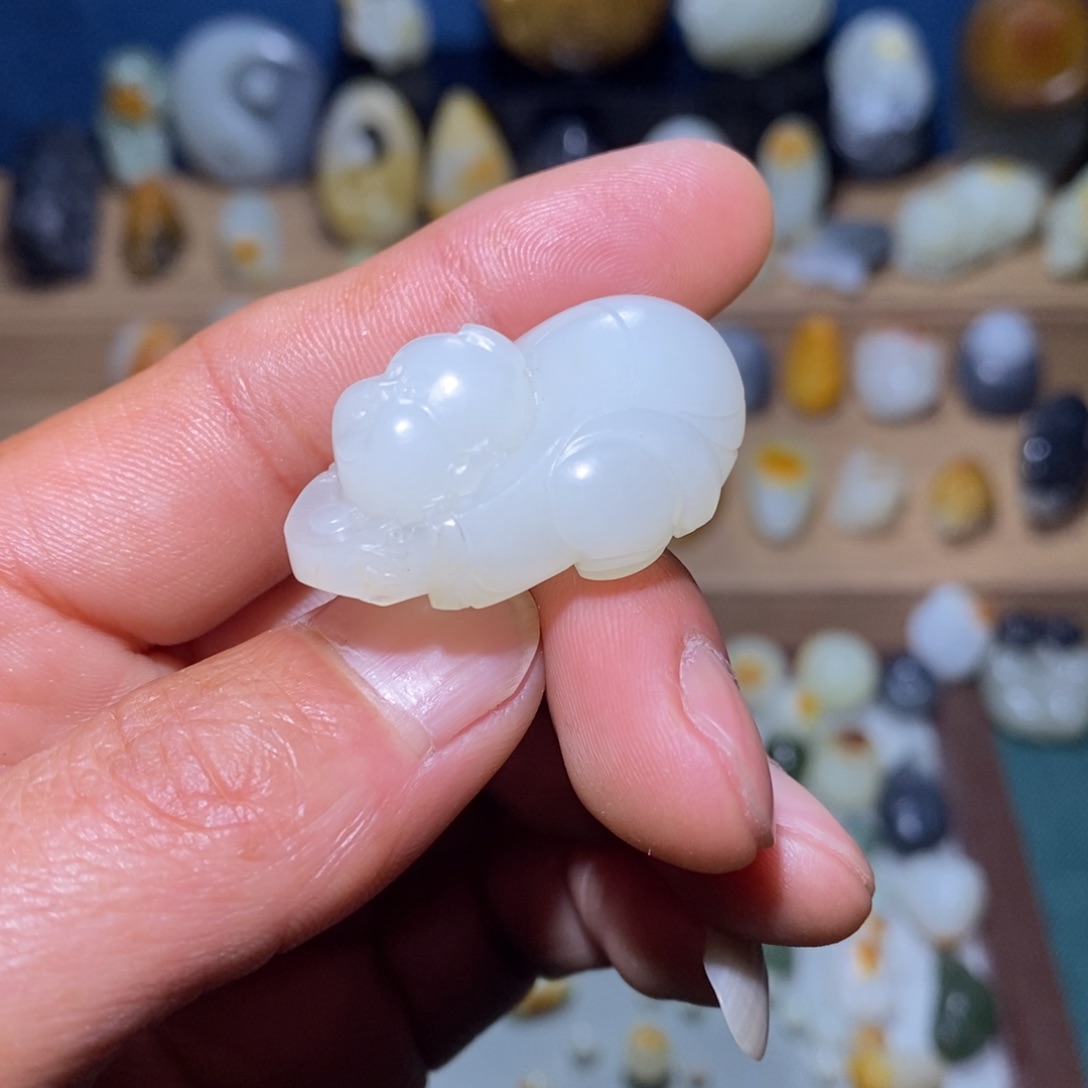 和田玉吊坠(不含链)未镶嵌