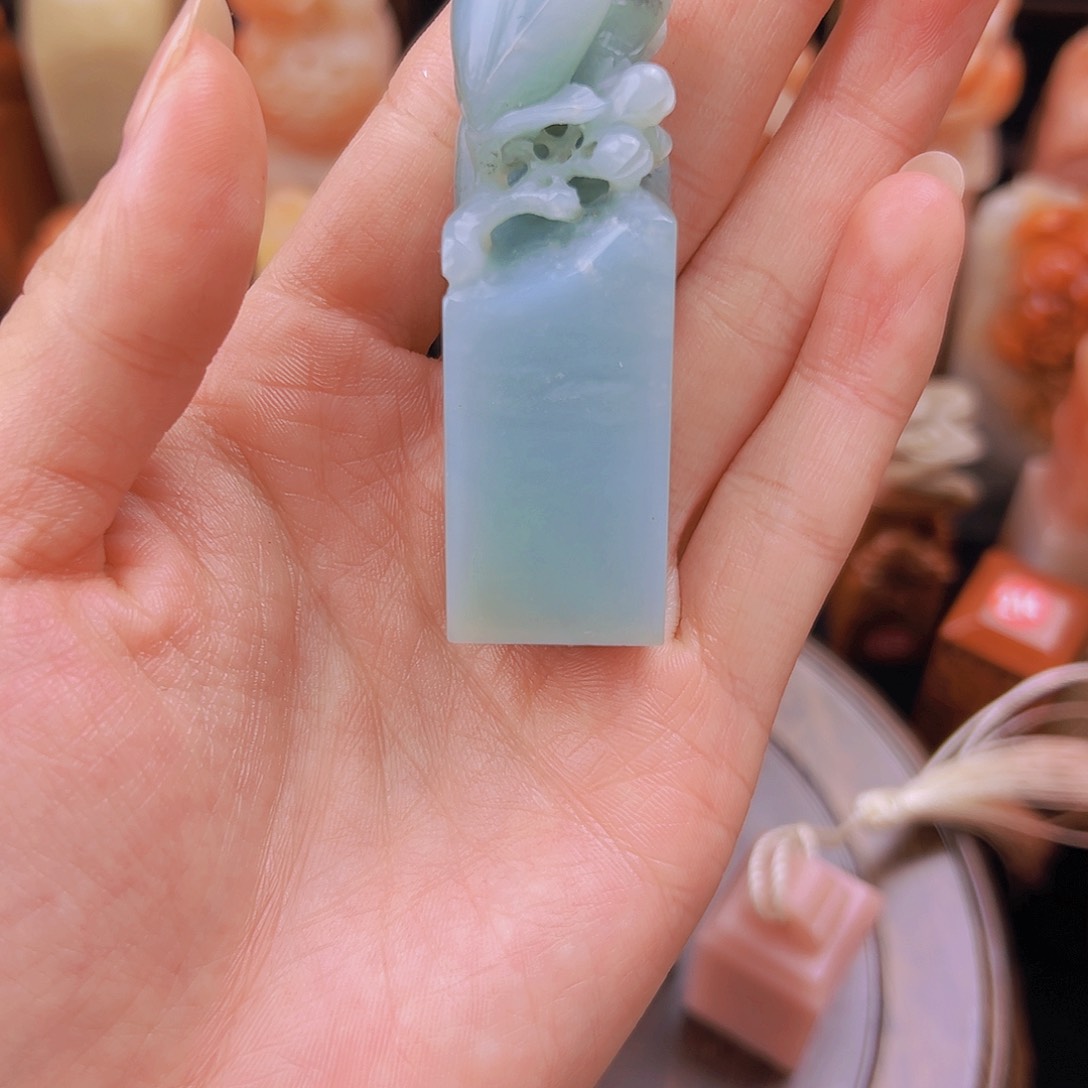 昌化石印石无*篆刻作品