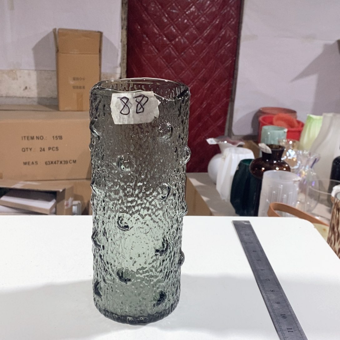 玻璃88高 25口10玻璃花瓶嘎嘎好看玻璃花瓶