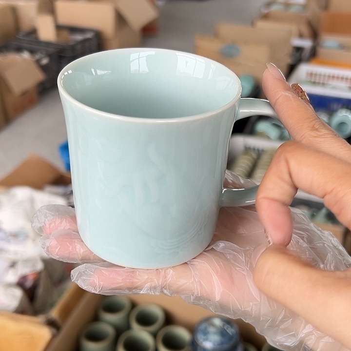 小米茶器龙泉青瓷