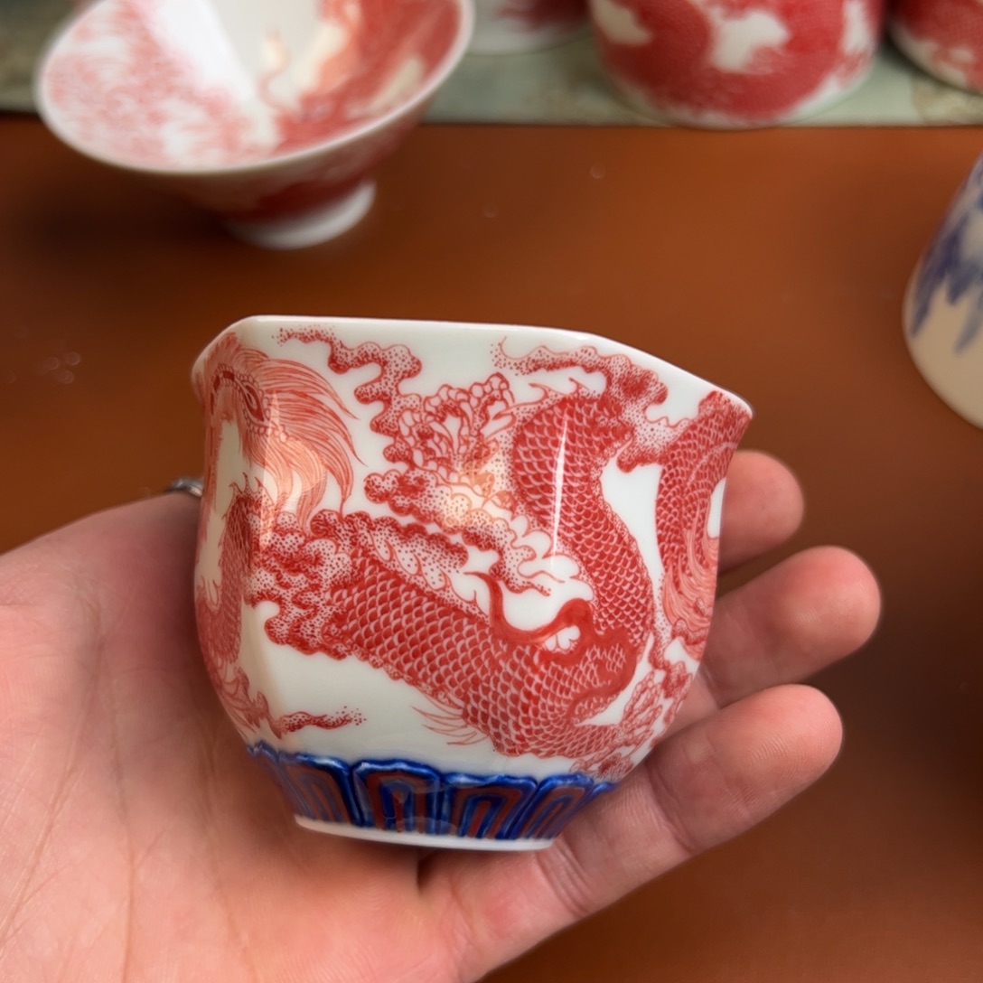 瓷片大**星景德镇瓷器手绘