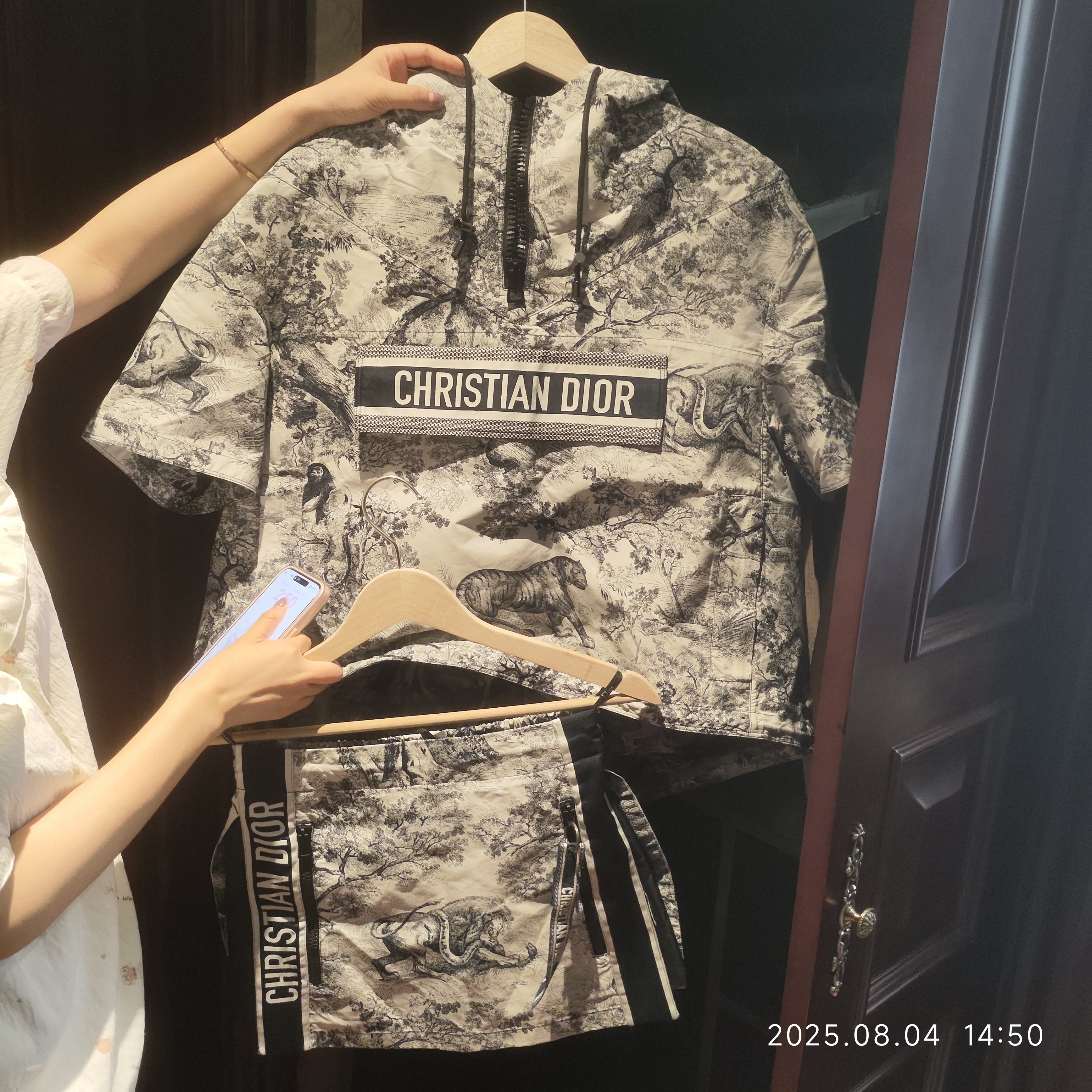 95新 DIOR/迪奥 套装上衣XS码裤衩34码/250808CHZPH02